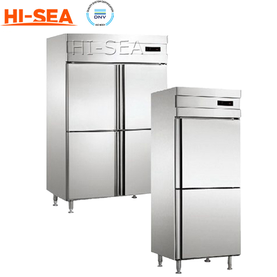 Marine Stainless Steel Kitchen Refrigerator